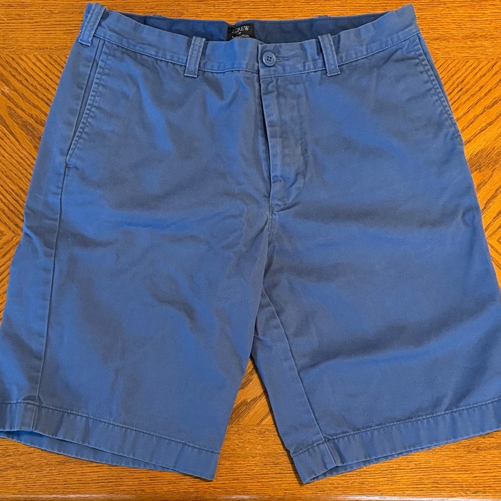 J. Crew Rivington Shorts 33W Blue